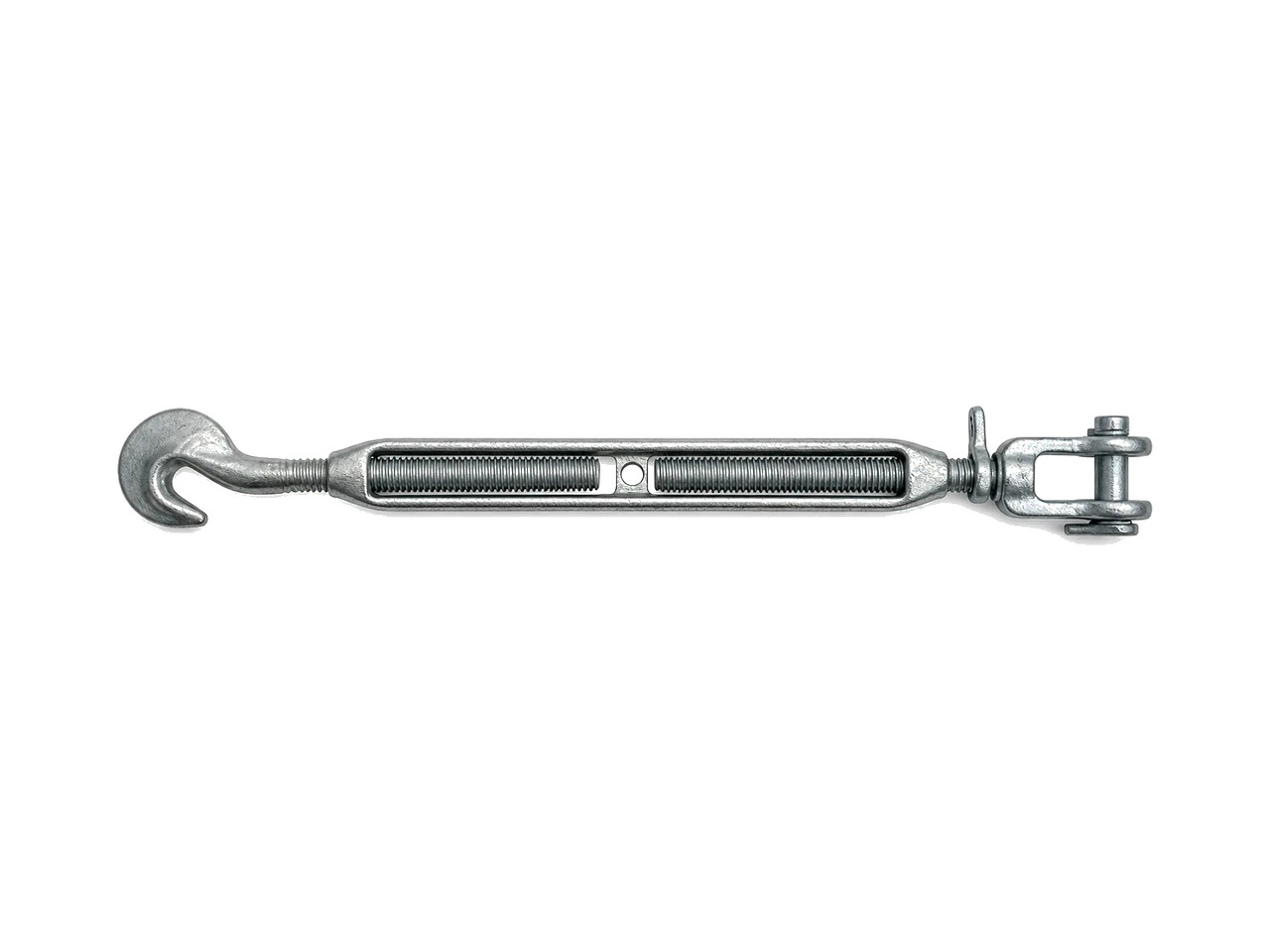 Drop-forged turnbuckles in jaw, eye, and hook end styles